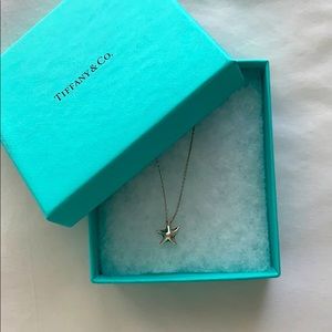 Tiffany & Co Starfish Pendant Necklace
